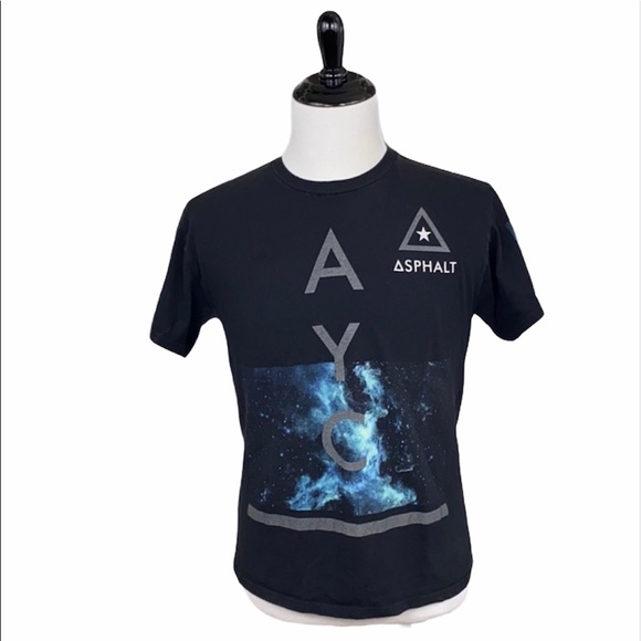 Asphalt AYC Space Short Sleeve Graphic Tee